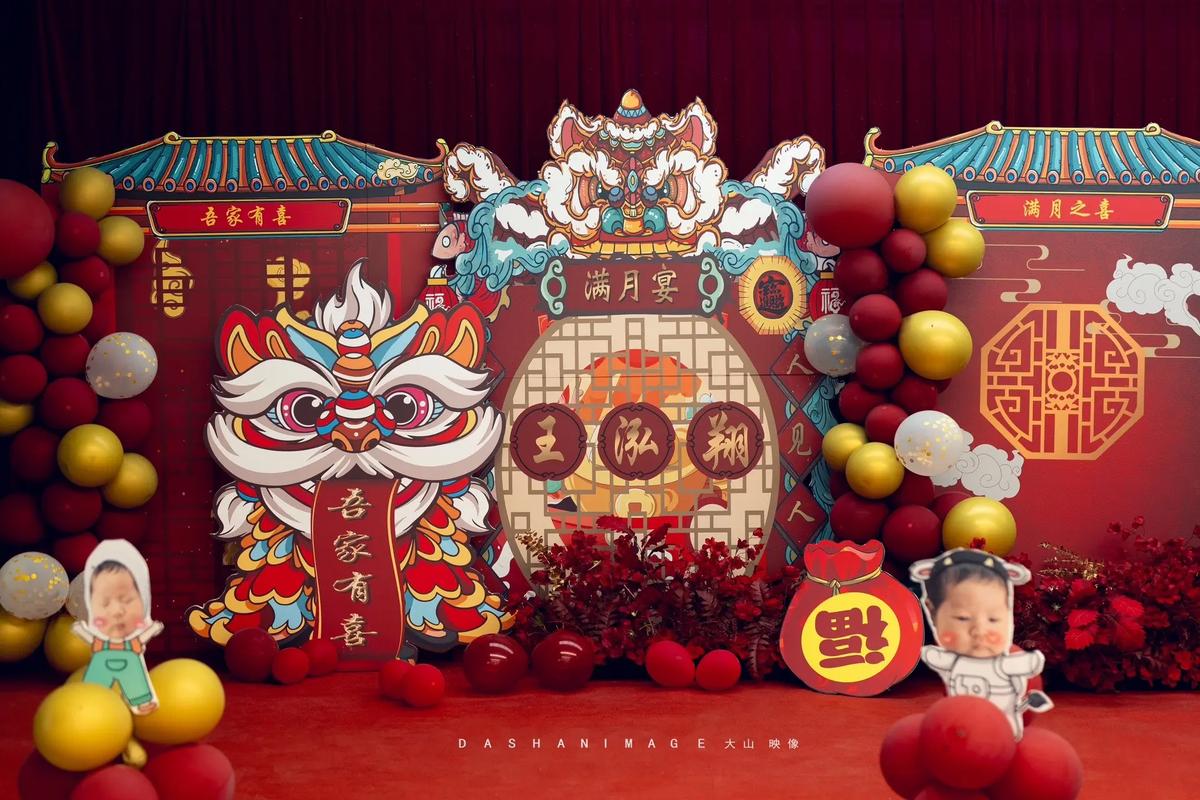 短剧拍摄中的满月场景布置
